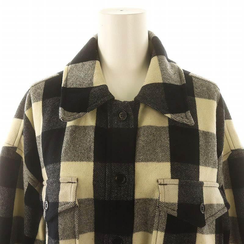 アンユーズド UNUSED ブロックチェックシャツジャケット CPOジャケット