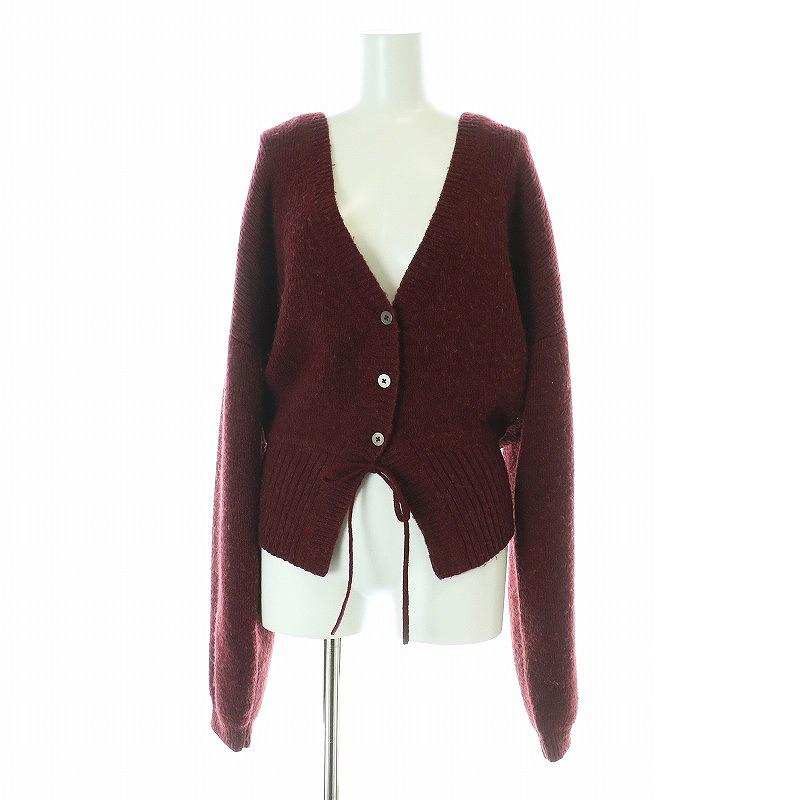 アメリヴィンテージ Ameri VINTAGE 23AW TURN OVER KNIT CARDIGAN  