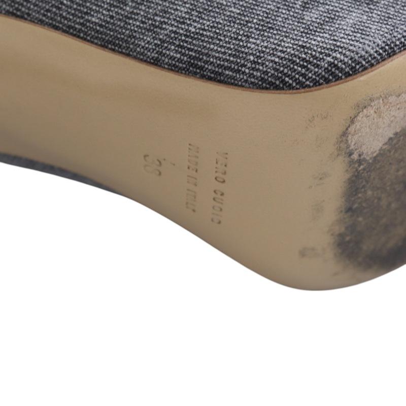 【中古】ジアボルギーニ Barbara Borghini ROSIE 8 DENIM ロングブーツ デニム 38 25cm /AK11 ■SH レディース ジアボルギーニ Barbara Borghini ROSIE 8 DENIM ロングブーツ デニム