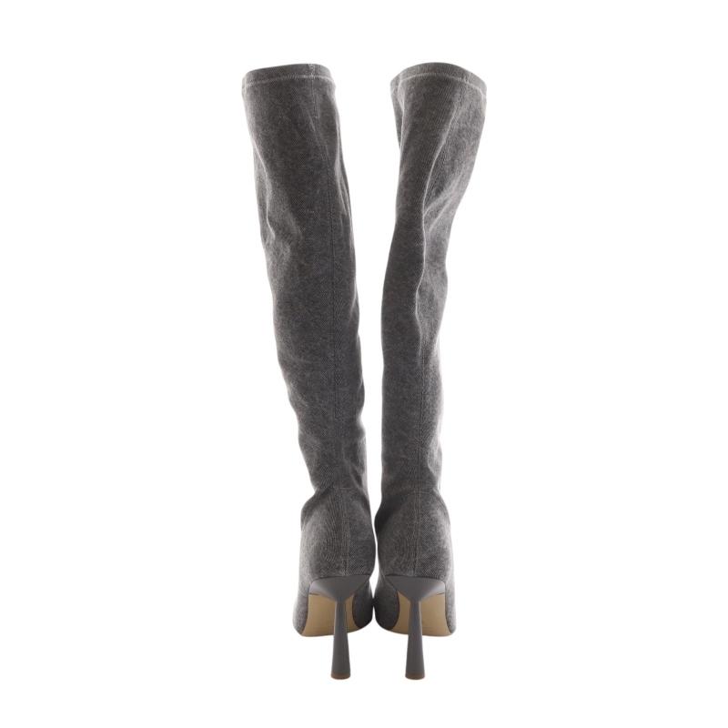 ジアボルギーニ Barbara Borghini ROSIE 8 DENIM ロングブーツ デニム