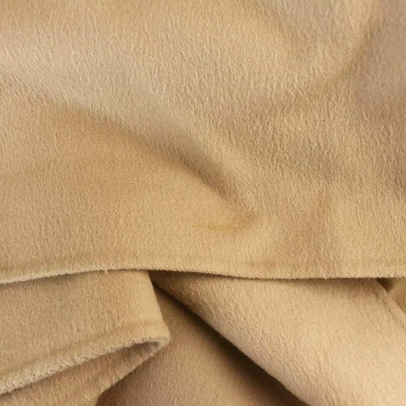 【中古】アヴァアドール Deuxieme Classe取り扱い ショールカラーウールコート ミドル丈 グレージュ レディース アヴァアドール Deuxieme Classe取り扱い ショールカラーウールコート