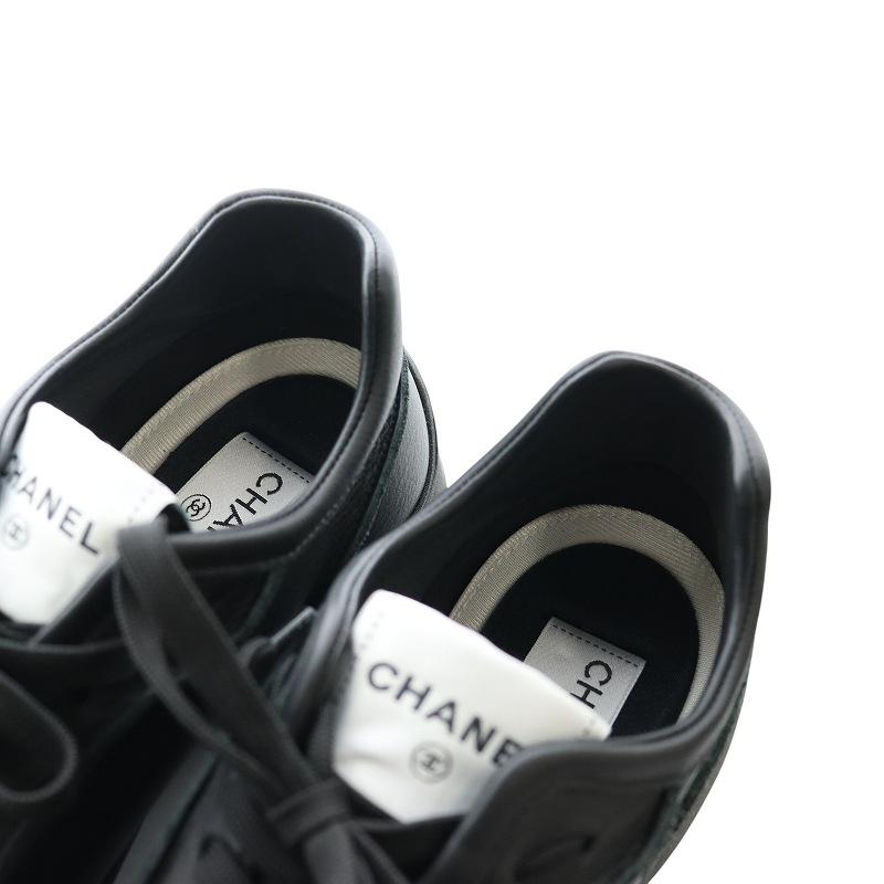 うっち【正規品】極美品 シャネル CHANEL クルーズ スニーカー 38 CHANEL（シャネル） クルーズ コレクション スニーカー シューズ