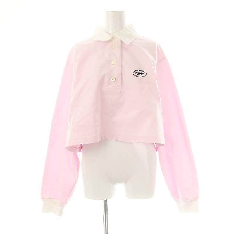 PRADA プラダ 23年 134690 ジャージー ポロシャツ カットソー