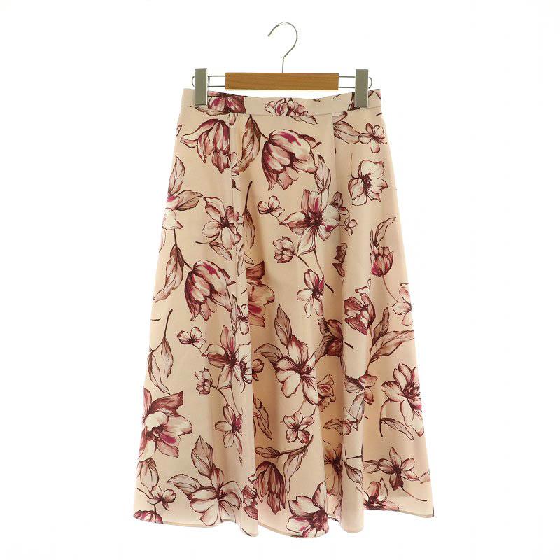 未使用品 ジャスグリッティー JUSGLITTY アートフラワープリント  