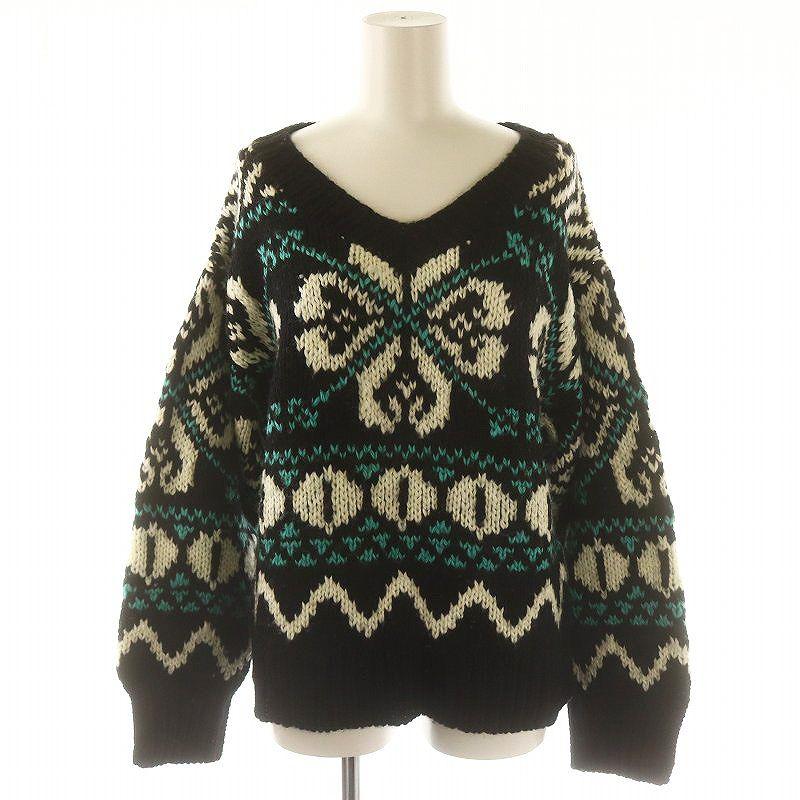 グレースコンチネンタル GRACE CONTINENTAL 23AW ローゲージキカニット 