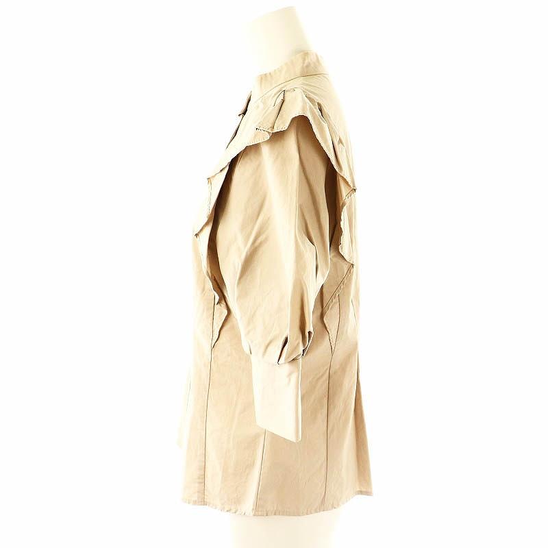 SNIDEL Sustainaフリルスタンドカラーブラウス SNIDEL - 【正規品】snidel Sustainaフリルスタンドカラーブラウス