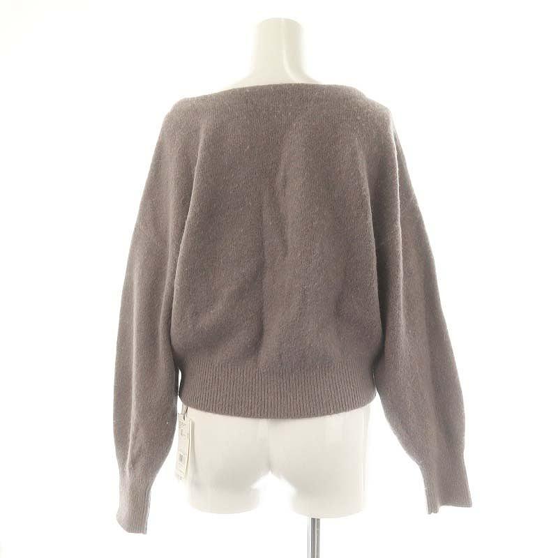 SNIDEL スナイデル 22AW ラクーンニットカーディガン 長袖 Vネック