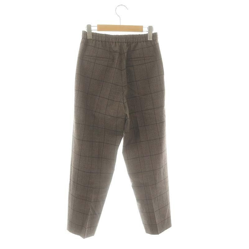 【美品】Drawer ドゥロワー ウールチェックパンツ　size36 Drawer - 美品✨Drawer ドゥロワー ウールチェック パンツ 日本製 36の