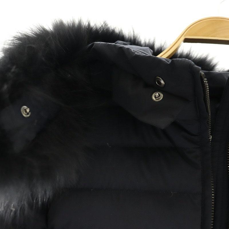 UNTITLED（アンタイトル） ナイロン フォックスファー付き ダウン