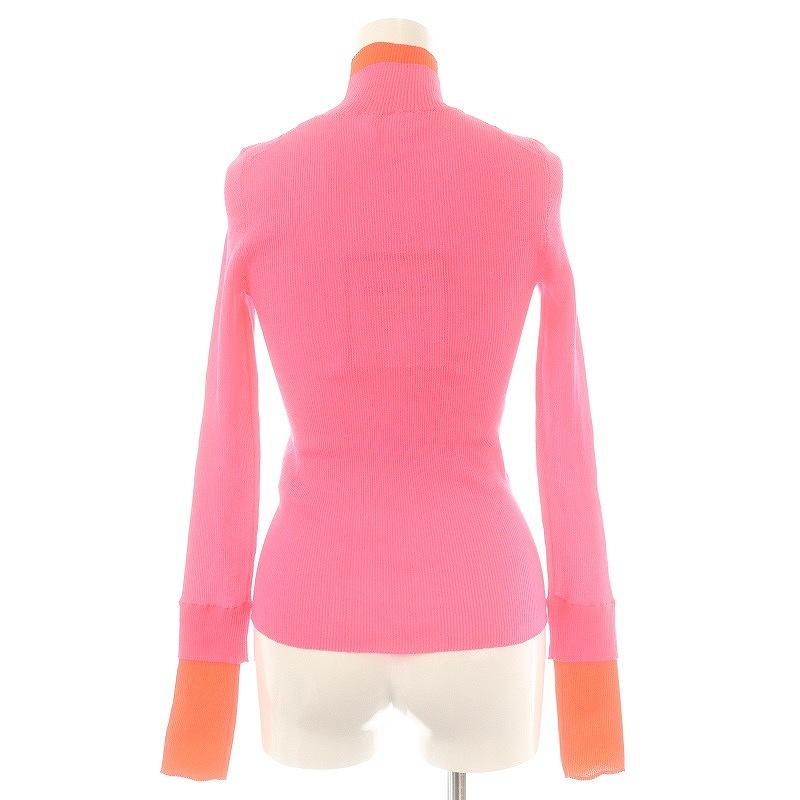 未使用品 エンフォルド ENFOLD 24SS タートルネックニット カットソー