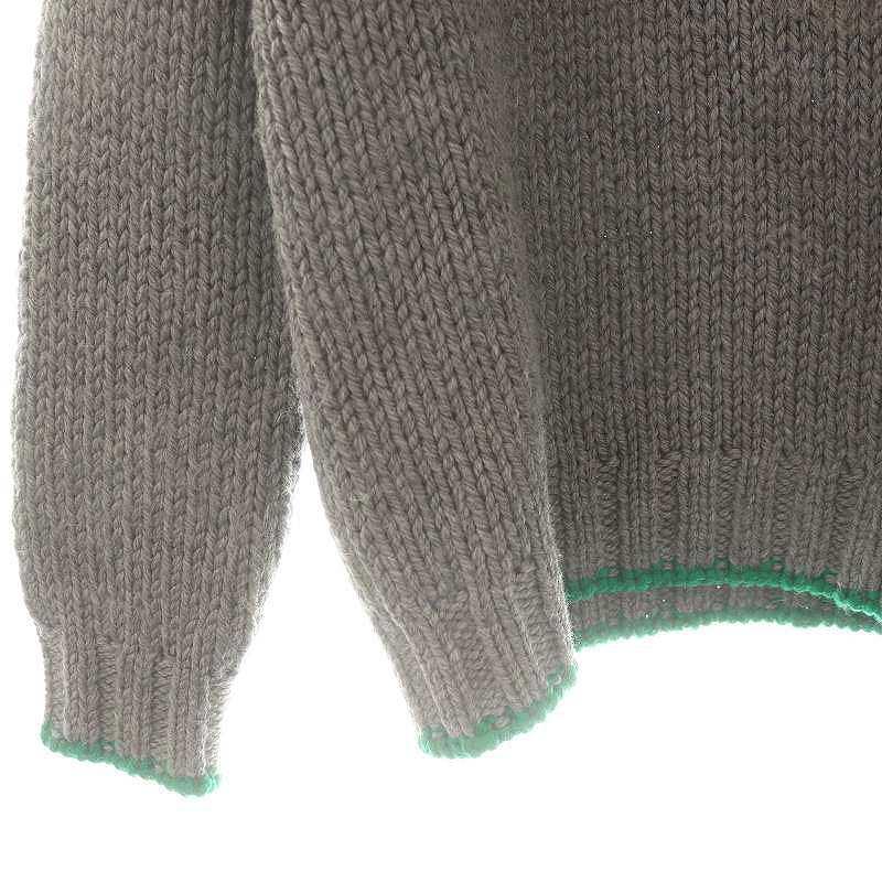 CELINE✨セリーヌ フィービー期 ローゲージニット セーター グレー XS CELINE セリーヌ フィービー期 ウールローゲージニット セーター