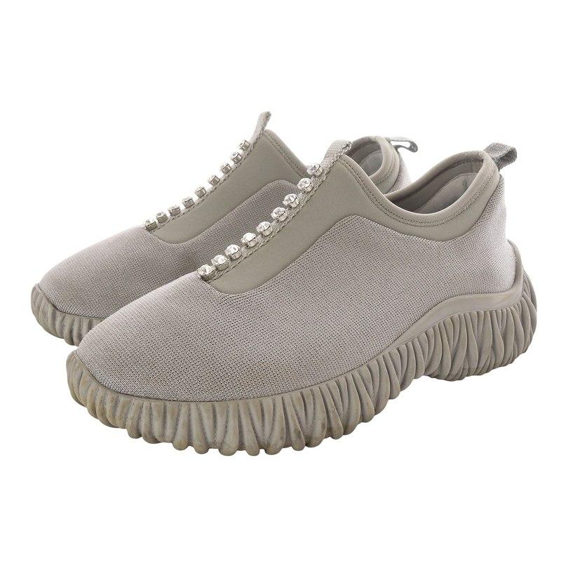 miu ミュウミュウ miumiu ノバ ビジューライン スニーカー 38.5 24.5cm  