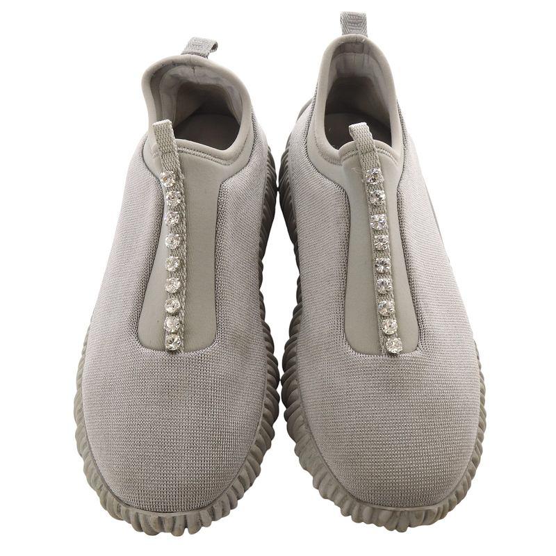 miu ミュウミュウ miumiu ノバ ビジューライン スニーカー 38.5 24.5cm  