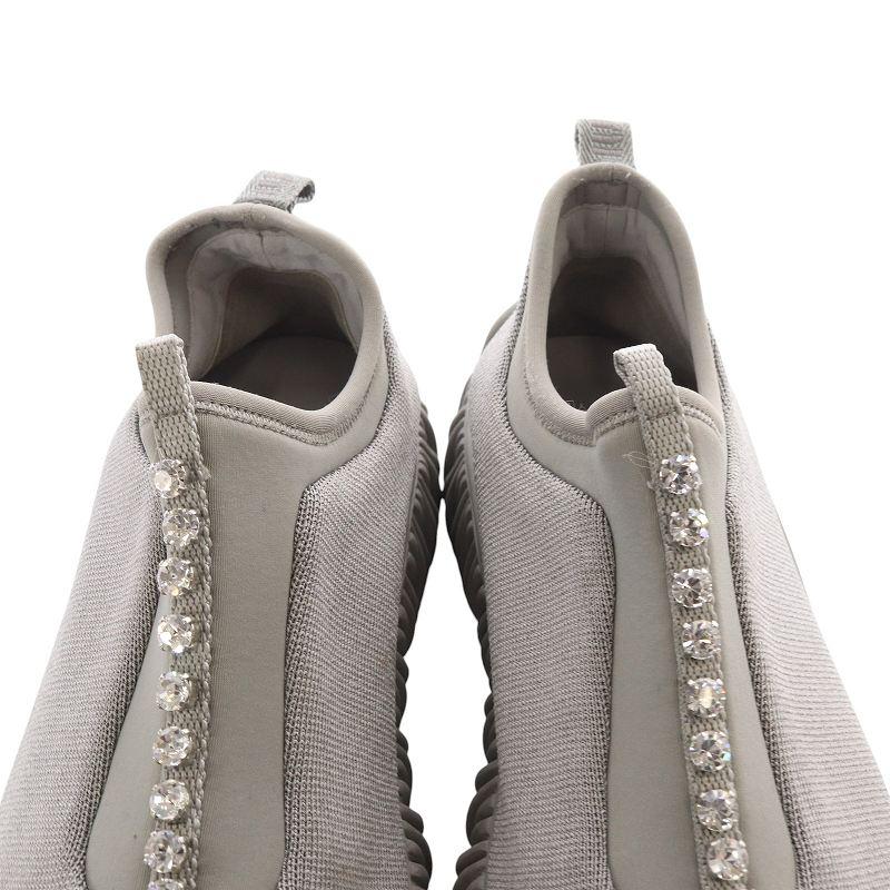 miu ミュウミュウ miumiu ノバ ビジューライン スニーカー 38.5 24.5cm 