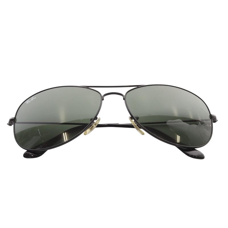 レイバン RAY BAN ティアドロップ COCKPIT サングラス 59□14 黒