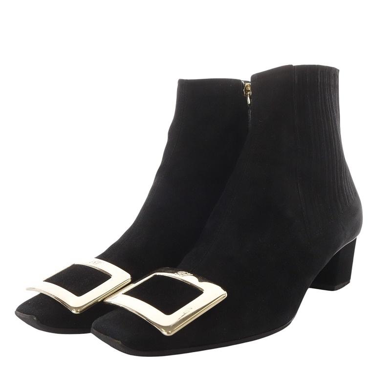 ロジェヴィヴィエ ROGER VIVIER ベル ヴィヴィエ スエード チェルシー