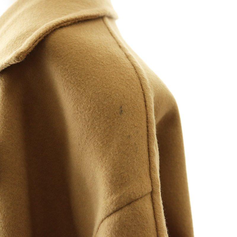 LOEWE ロエベ チェスターコート シングル ロング ウール カシミヤ混 36