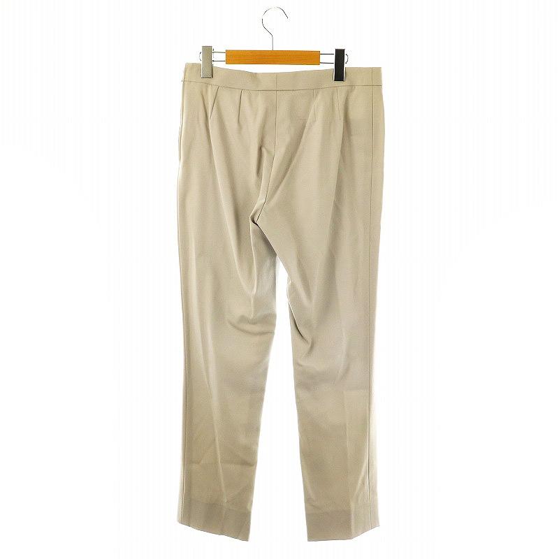 【中古】ルイヴィトン ウール 比翼ボタンジャケット パンツスーツ シングル ジップフライ 38 グレー LOUIS VUITTON（ルイ・ヴィトン） ウール 比翼ボタンジャケット パンツ