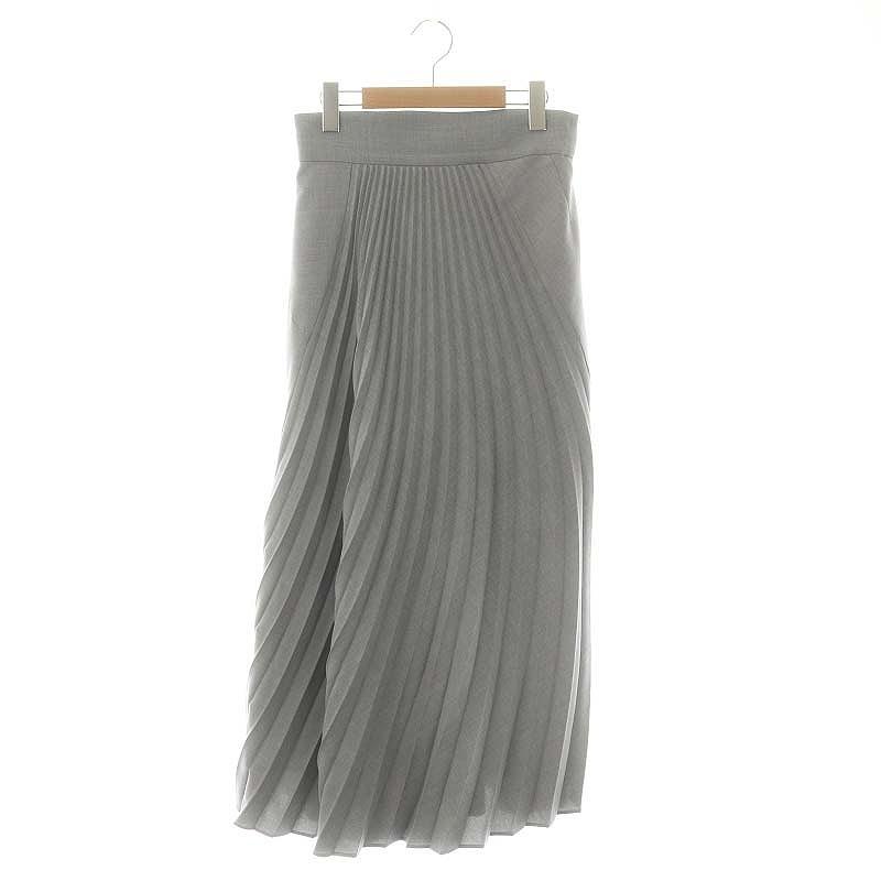 マメクロゴウチ Mame Kurogouchi Curved Pleated Skirt スカート 