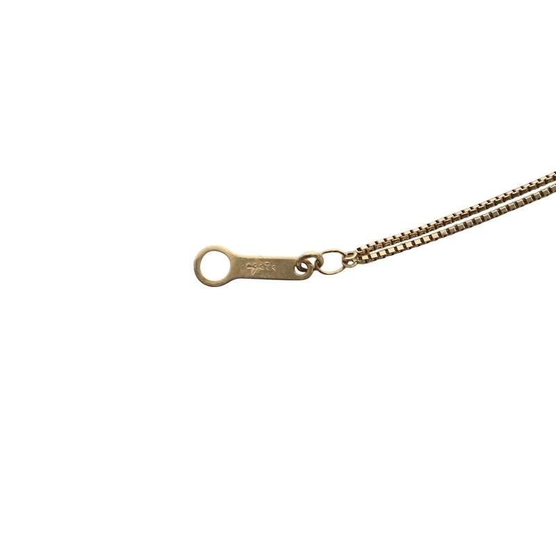 agete K10 ゴールドチェーンブレスレット