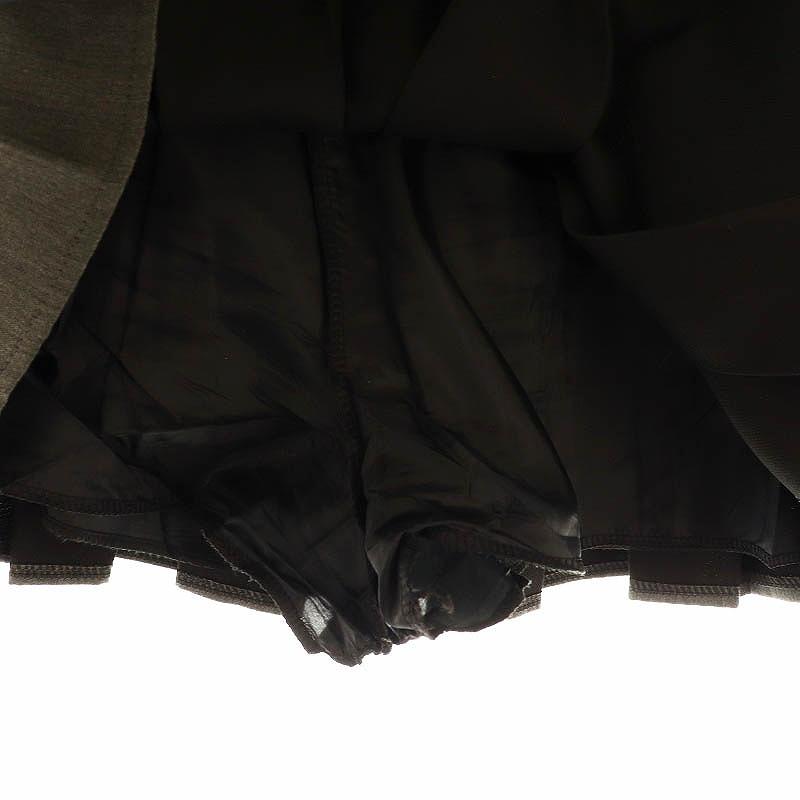 エピヌ epine pleats mini skirt スカート ミニ プリーツ S グレー /DO