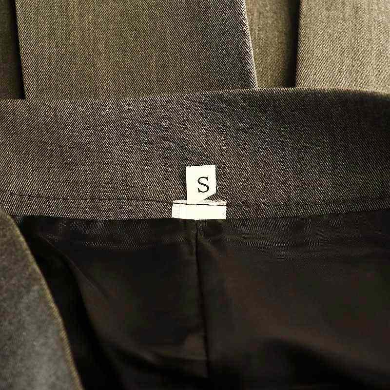 エピヌ epine pleats mini skirt スカート ミニ プリーツ S グレー /DO