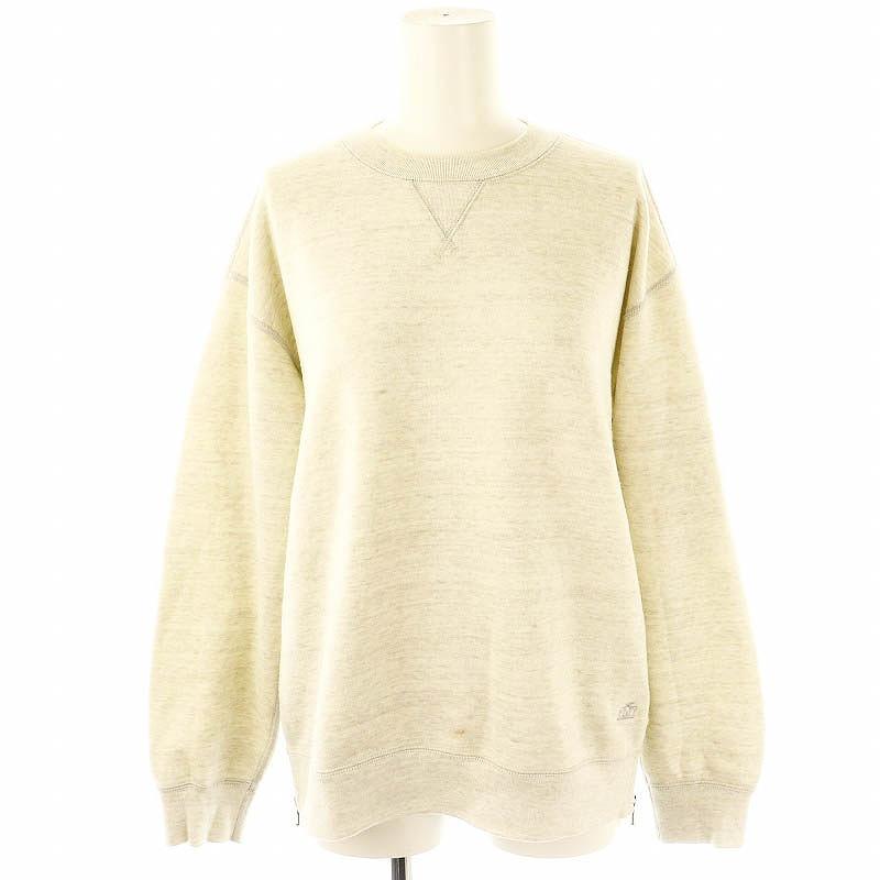 ドゥロワー Drawer サイドジップクルーネックスウェットトップス プル  