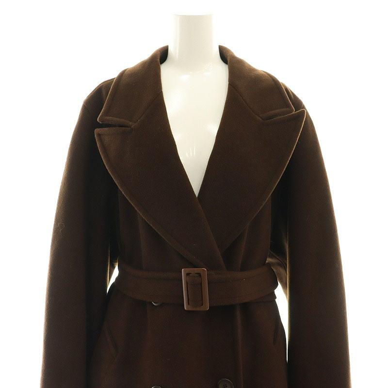 Max Mara マックスマーラ MAX MARA ウールアンゴラシルクフード
