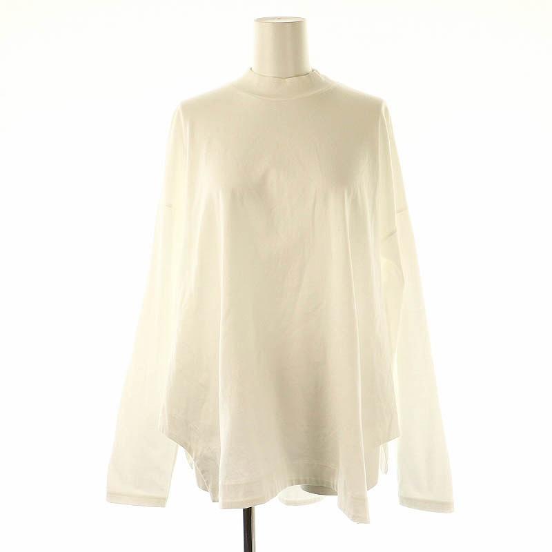エンフォルド ENFOLD 25SS ハイネックスリットプルオーバー HIGH