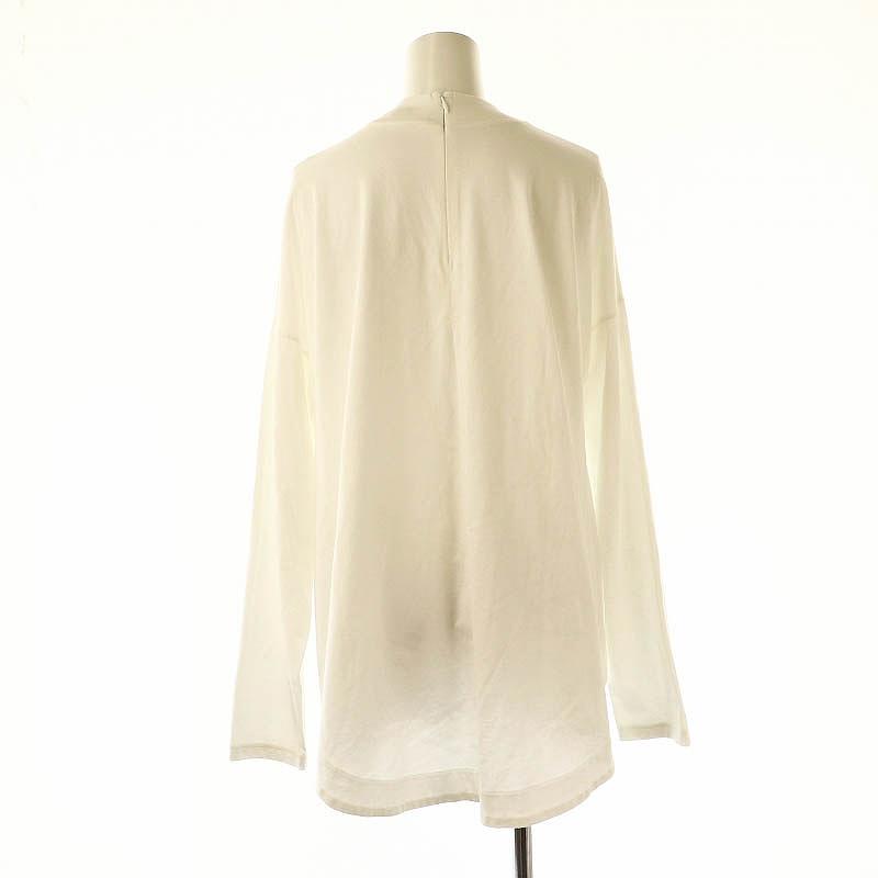 エンフォルド ENFOLD 25SS ハイネックスリットプルオーバー HIGH