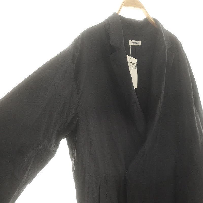 plantation コート 未使用品 プランテーション plantation ナイロン ロングコート