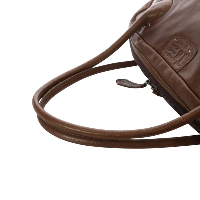 ゲンテン genten ボストンバッグ ハンドバッグ レザー インナーバッグ