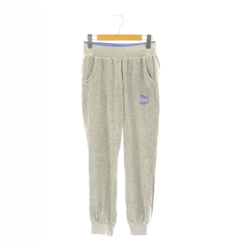 PUMA（プーマ） ベロア ラインストーン ジップパーカー パンツ