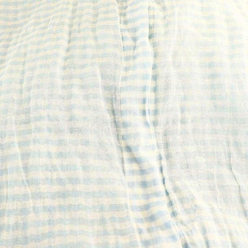 オールドマンズテーラー R&D.M.Co スチールリネンギンガムチェック