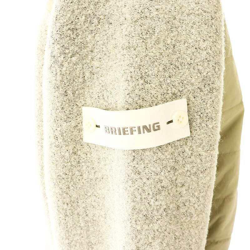 ブリーフィング ゴルフ 24AW BRG243W38 WINDBLOCK BOUCLE KNIT BLOUSON