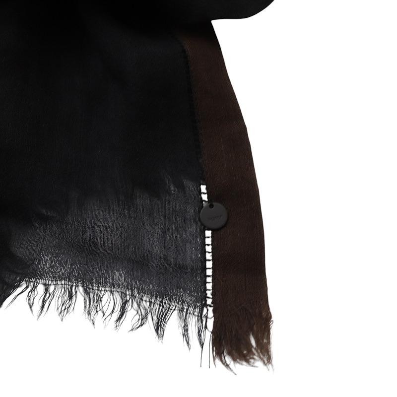 FOXEY（フォクシー） FOXEY Stole Horizon ストール 黒 ブラック 茶色