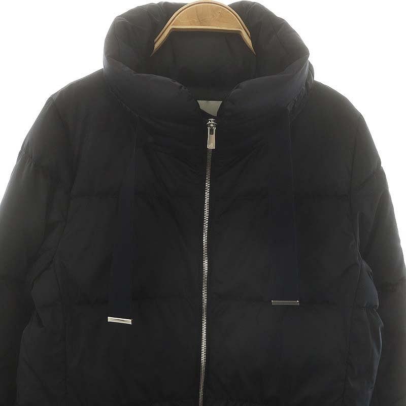 アナイ ANAYI 23AW ソロサテンペプラムダウンコート ダウンジャケット