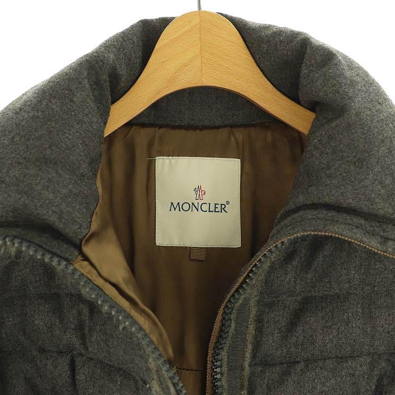 ★MONCLERSacai★モンクレールサカイ ★ライトダウン★カーキ★サイズ０ ☆MONCLERSacai☆モンクレールサカイ ☆ライトダウン☆カーキ