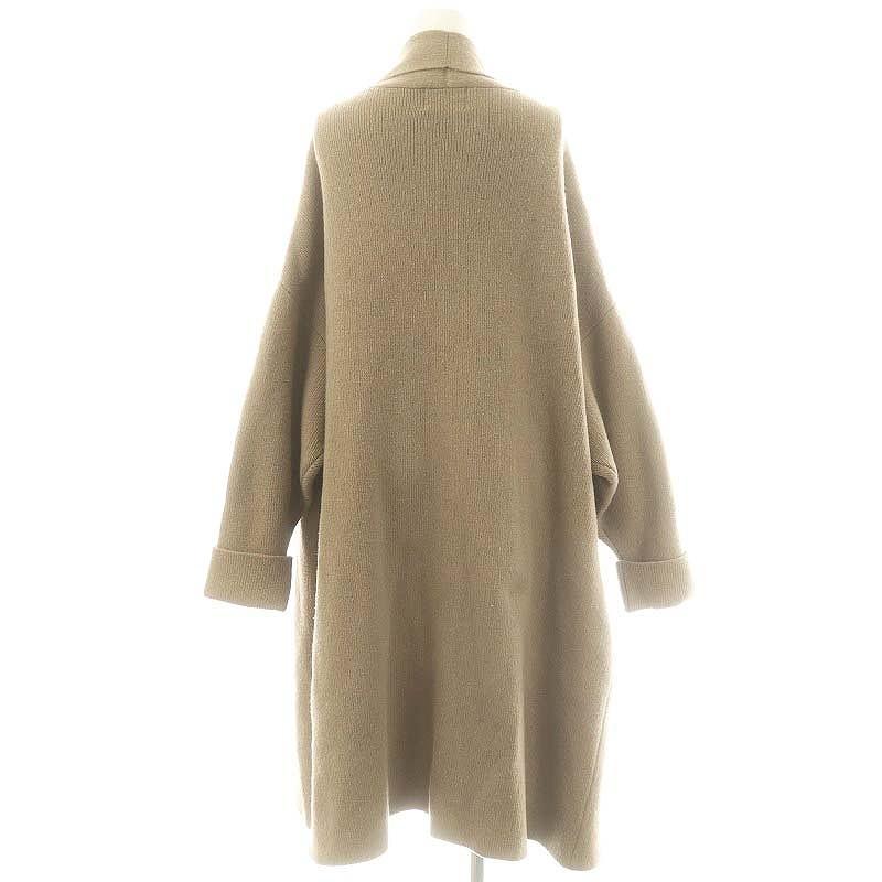 IENA ウールカシミヤニットガウンコート ベージュ（IENA(イエナ  