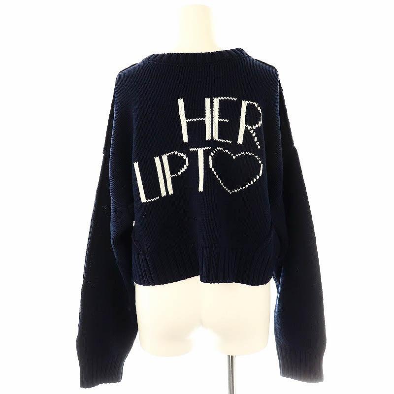 ハーリップトゥ Her lip to 近年モデル Share The Love Knit Top