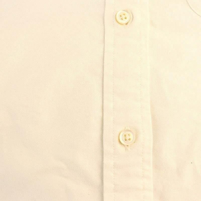 【中古】トムブラウン THOM BROWNE ボタンダウンロングスリーブシャツ 前開き 0 オフホワイト /DO ■OS レディース トムブラウン THOM BROWNE ボタンダウンロングスリーブシャツ 前開き 0