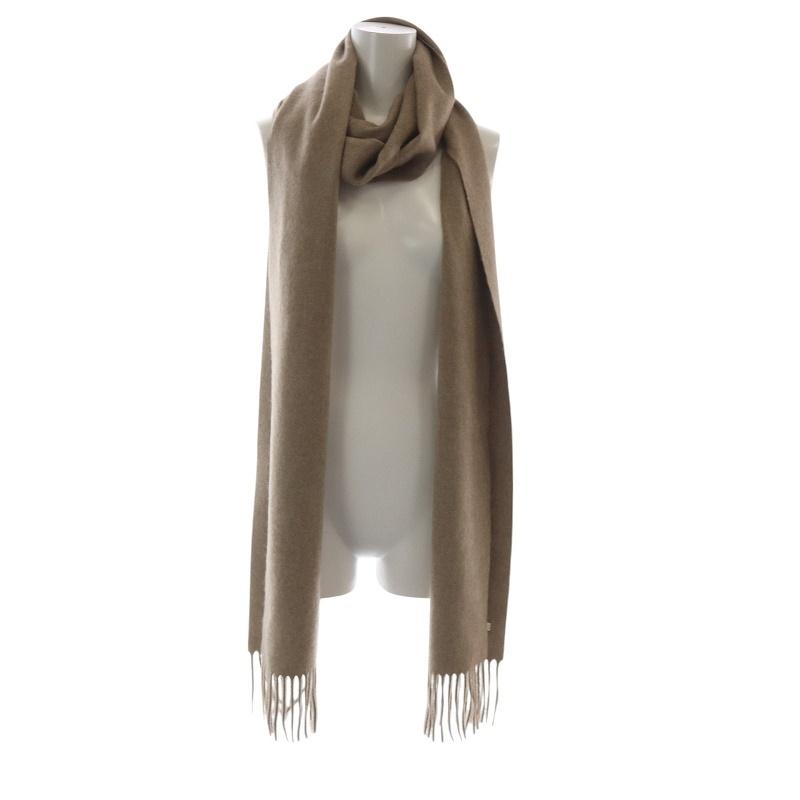 AURALEE オーラリー マフラー カシミア フリンジ付