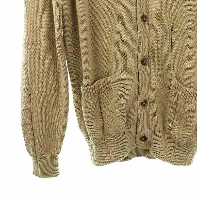 Maison Margiela マルジェラ カーディガン ベージュ ダメージ加工 Maison Margiela マルジェラ カーディガン ベージュ ダメージ加工