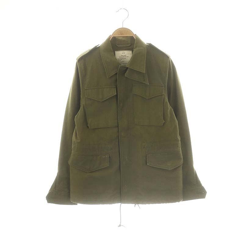 HYKE ミリタリー ジャケット ハイク HYKE FIELD JACKET ミリタリージャケット ジップアップ 3