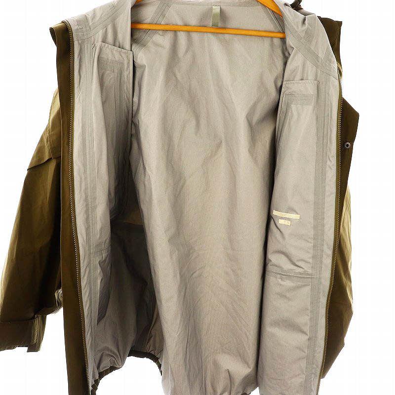 【中古】ブラームス blurhms 3LAYER PTX Gen 2.5 Jacketジャケット フード 3 カーキブラウン /MI ■OS ■AD メンズ ブラームス blurhms 3LAYER PTX Gen 2.5 Jacketジャケット フード 3