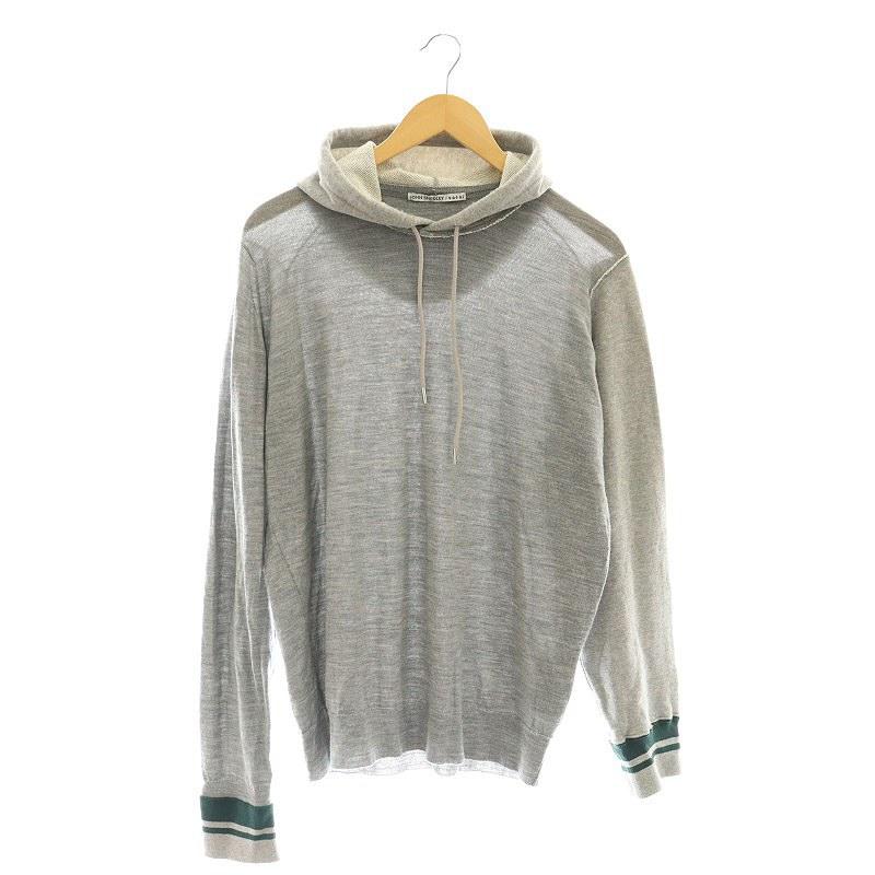 sacai × JOHN SMEDLEY / I/パーカー/3/ウール/NVY/19-02139m// サカイ sacai ×ジョン スメドレー JOHN SMEDLEY 19-02139 ニット