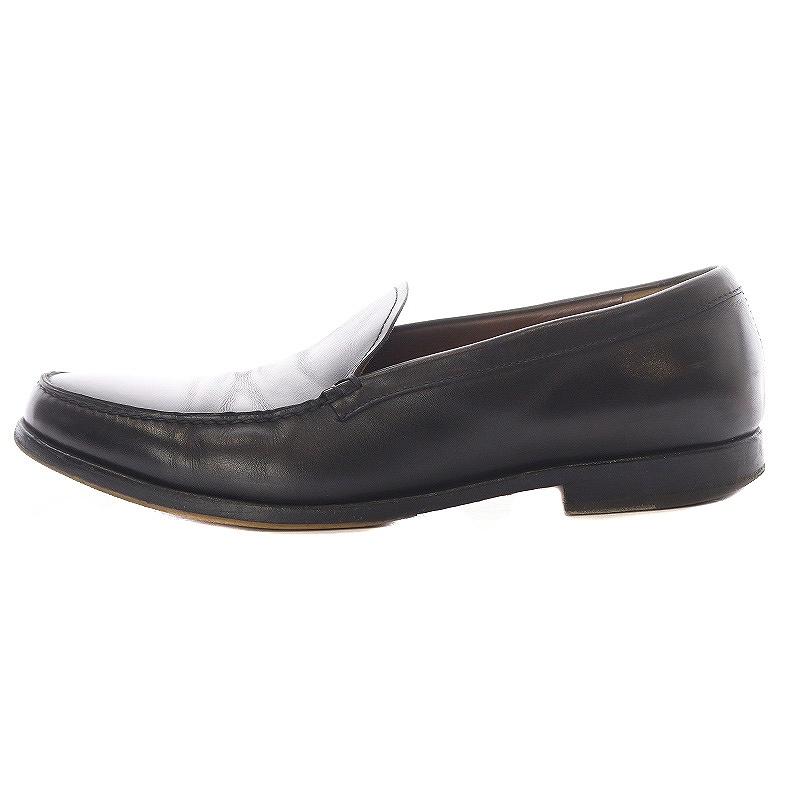 フラテッリロセッティ FRATELLI ROSSETTI ローファー レザー UK8