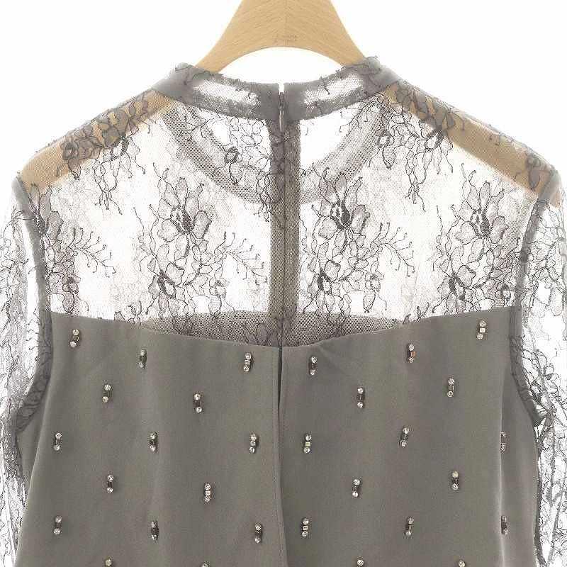 ダイアグラム グレースコンチネンタル 刺繍ワイドサロペット