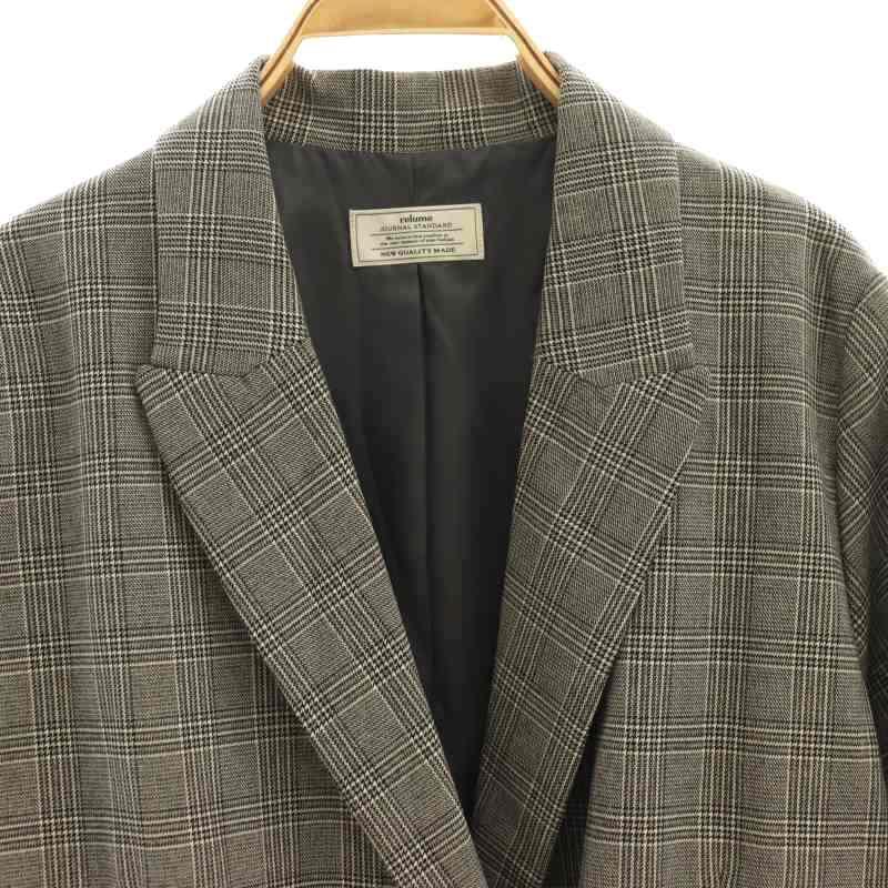 ジャーナルスタンダード レリューム 24AW ダブルフロントチェック 