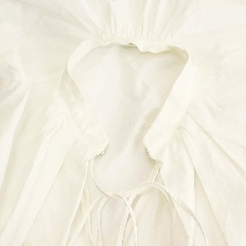 ENFOLD - エンフォルド 長袖タックブラウス プルオーバー 38 オフホワイト エンフォルド ENFOLD 長袖タックブラウス プルオーバー 38 オフ